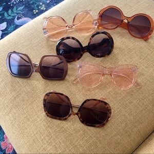 6 pairs of Target sunglasses